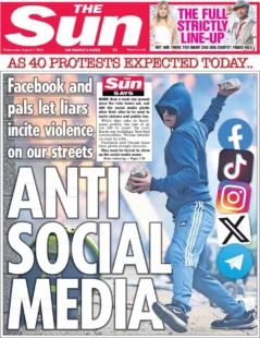 The Sun – Anti-social media