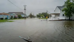 Hurricane Francine brings floods and power cuts to Louisiana