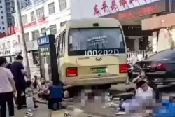 School bus ploughs into crowd in China killing 11