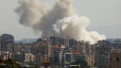 Israel heavily bombing Lebanon as Britons urged to leave