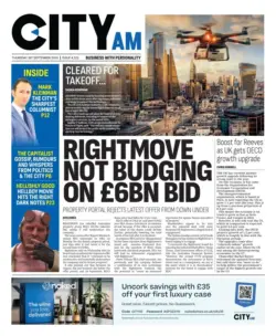 CITY AM – Rightmove not budging on £6bn bid