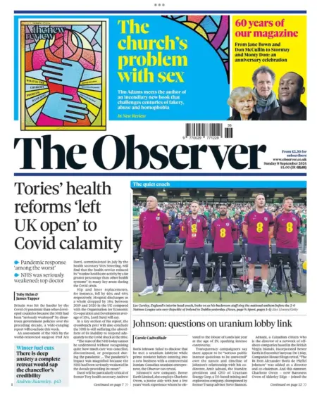 The Observer – Tories health reforms left UK open to calamity