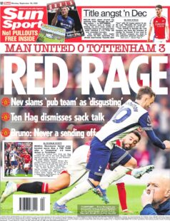 Sun Sport – Red Rage: Man Utd 0 Tottenham 3 