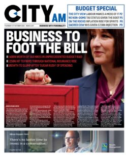 CITY AM – Business to foot the bill