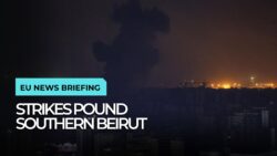 Israeli airstrikes target southern Beirut Lebanese state media reports