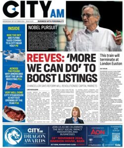 CITY AM – More we can do to boost listings