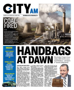 CITYAM – Handbags at dawn