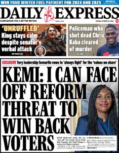 Daily Express – Kemi: I can face off Reform threat to win back voters 