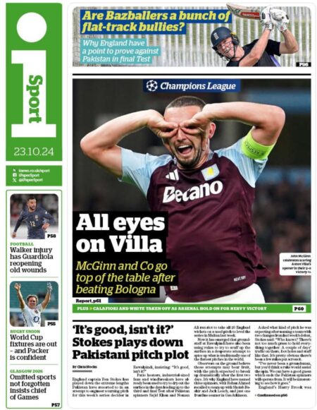 i Sport – All eyes on Villa