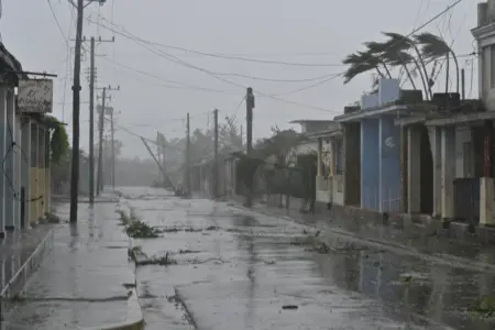 Nationwide blackout across Cuba as Hurricane Rafael hits