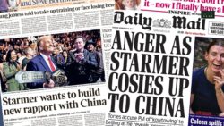 Trending – Starmer meets with Xi: ‘Anger as Starmer cosies up to China’