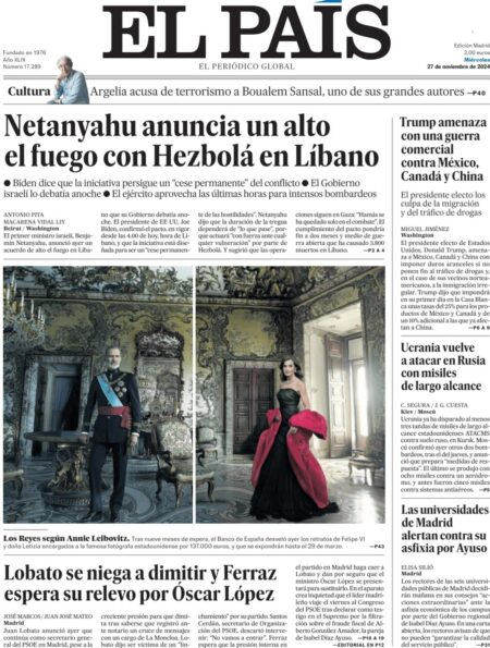 Netanyahu announces ceasefire with Hezbollah in Lebanon – El Pais