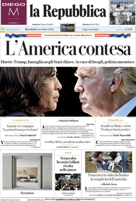 la Repubblica – L’America contesa