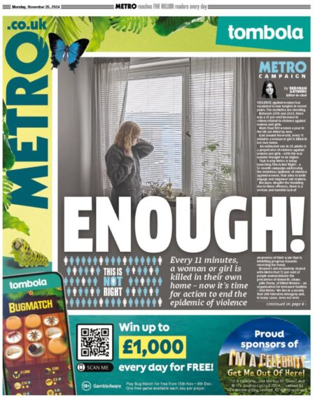 Enough! This is not right – Metro