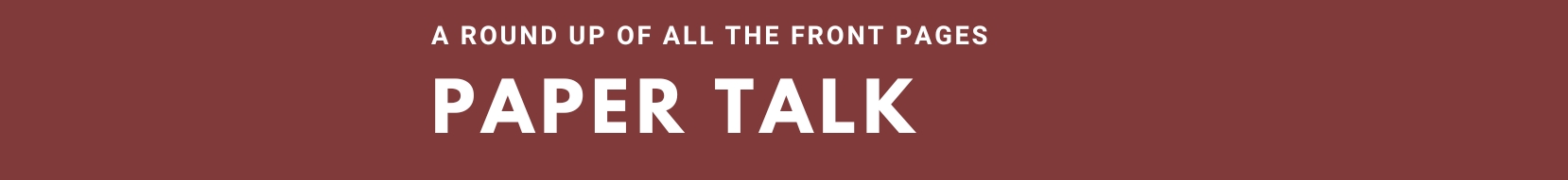 paper talk banner