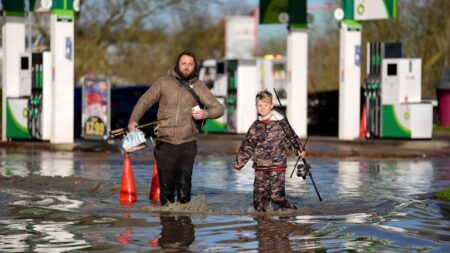 More flooding likely this week after rain from Storm Bert, UK minister says