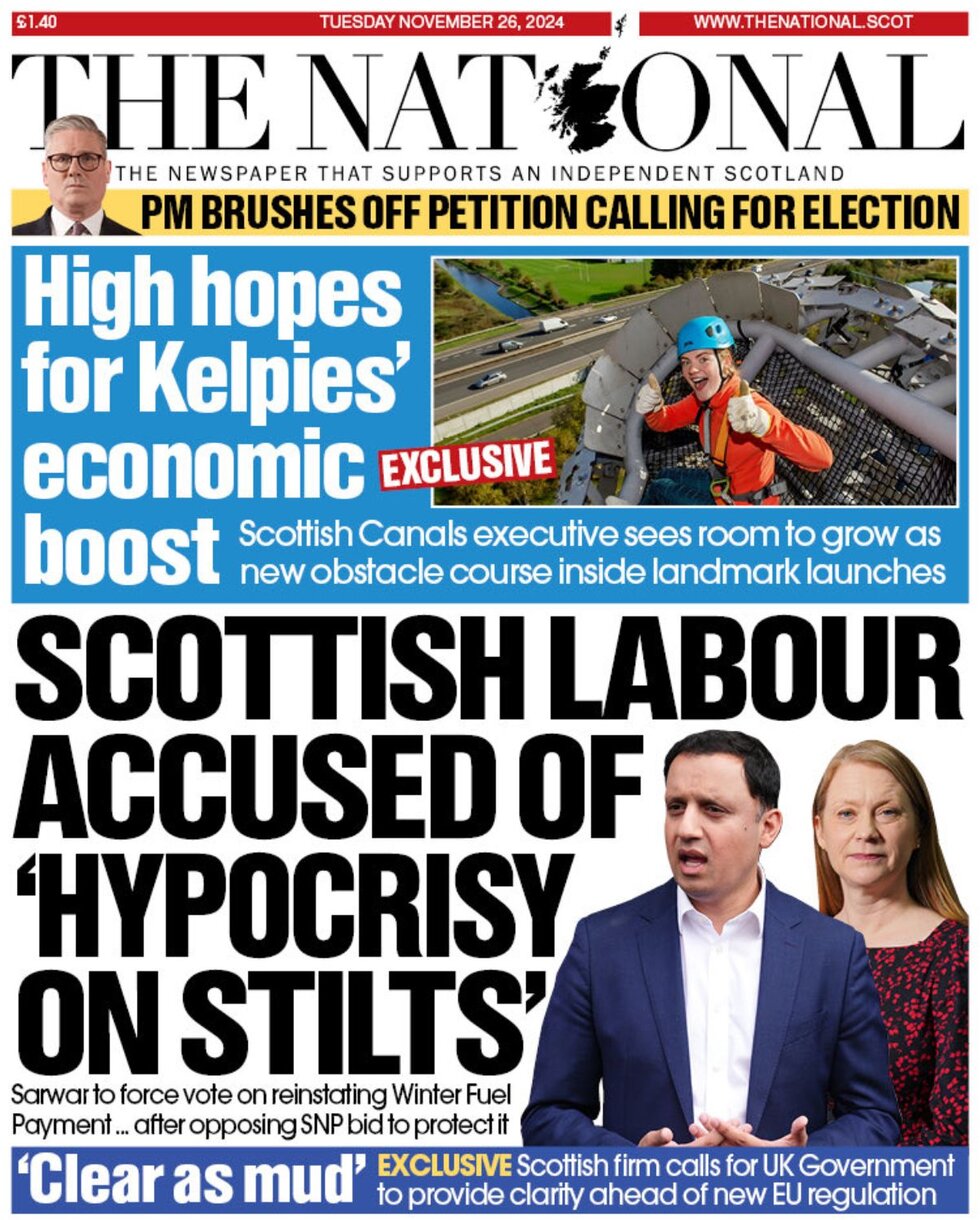 Scottish Labour accused of hypocrisy on stilts - The National