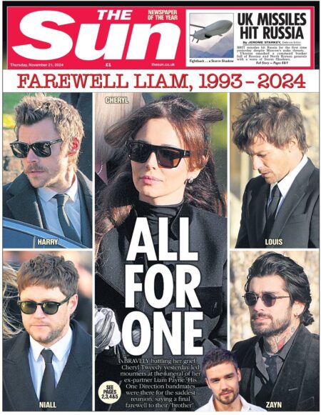 Farewell Liam, 1993-2024 – The Sun