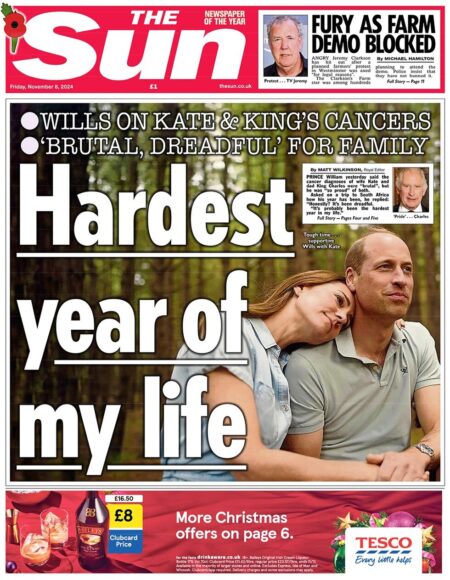 The Sun – Hardest year of my life 