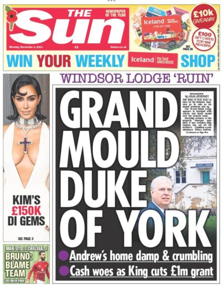 The Sun – Grand mould Duke of York 