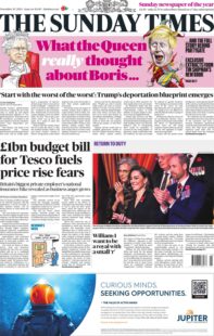 The Sunday Times – £1bn budget bill for Tesco fuels price rise fears 