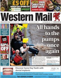 All hands to the pumps — once again – Western Mail