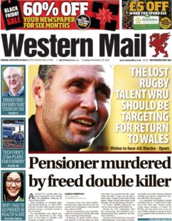 Pensioner murdered by freed double killer – Western Mail