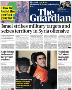 Israel strikes military targets and seizes territory in Syria offensive – The Guardian