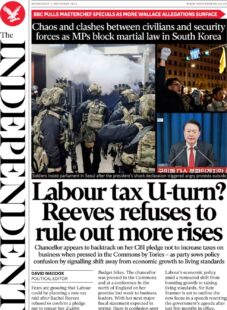 Labour tax U-turn? Reeves refuses to rule out more rises – The Independent (UK)