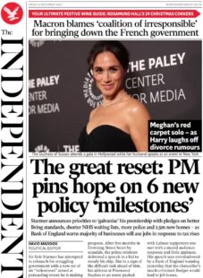 The great reset: PM pins hope on 6 new policy ‘milestones – The Independent