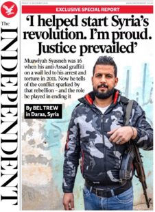 ‘I helped start Syria’s revolution. I’m proud. Justice prevailed’ – The Independent