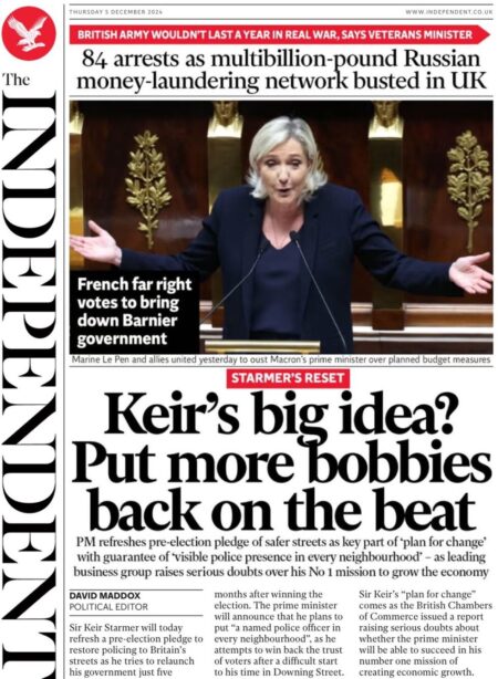 Keir’s big idea? Put more bobbies back on the beat – The Independent