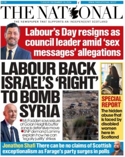 Labour back Israel’s ‘right’ to bomb Syria – The National 