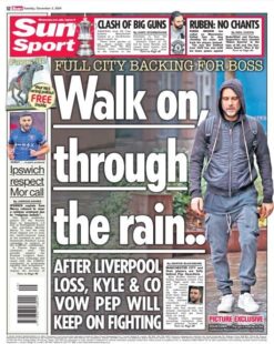 Walk on through the rain – Sun Sport (UK)