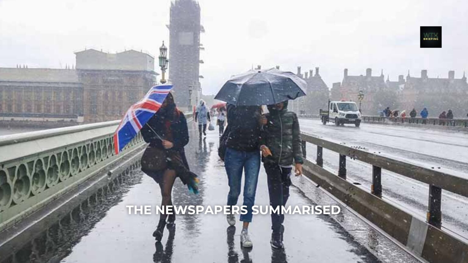 ‘Trump’s call with Starmer’ & ‘UK facing torrential rain’ – Paper Talk UK