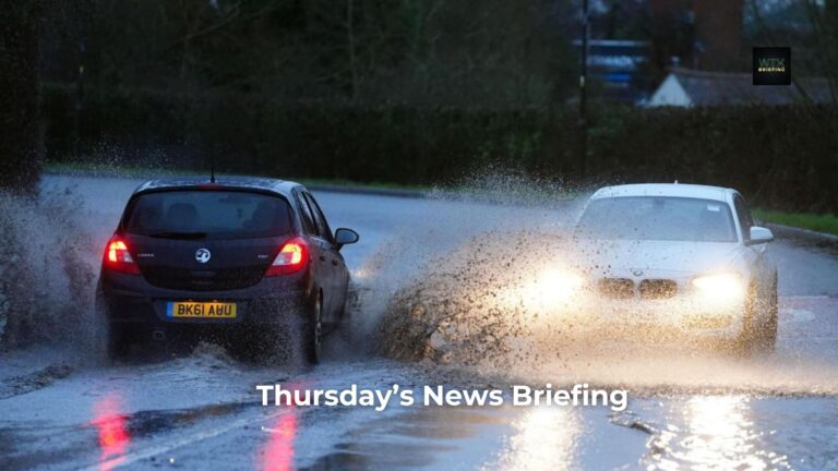 Storm Eowyn batters Britain, Man Utd 2-1 win over Rangers 