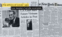 The Ethics of Cover-ups: How Political Leaders Handle Scandals