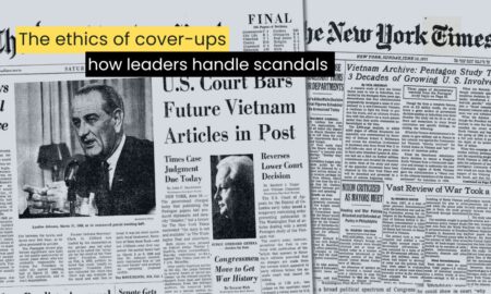 The Ethics of Cover-ups: How Political Leaders Handle Scandals