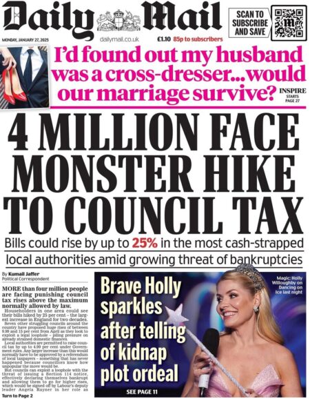 4 million face monster hike to council tax