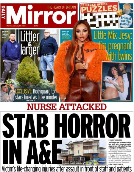 Nurse attacked: Stab horror in A&E