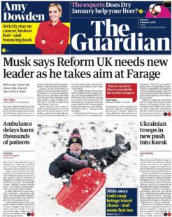 Musk says Reform UK needs new leader as he takes aim at Farage 