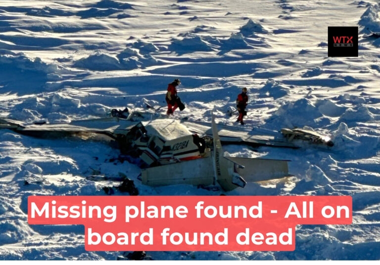 Missing Alaska plane found - All on board found dead