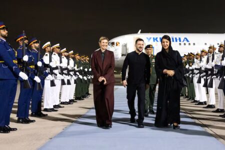 Zelensky travels to United Arab Emirates as momentum grows for war peace talks