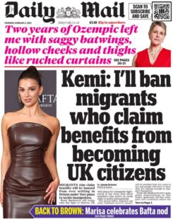 Kemi: I’ll ban migrants who claim benefits from becoming UK citizens