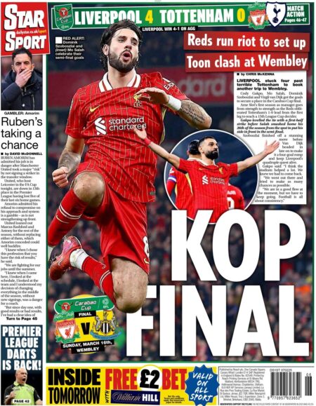 Liverpool 4 Tottenham 0 – KOP FINAL