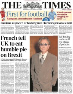 French tell UK to eat humble pie on Brexit