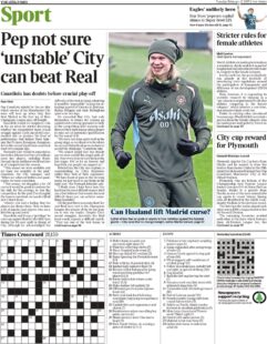 Pep not sure unstable City can beat Real